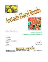 Arctosis Floral Rondo Orchestra sheet music cover